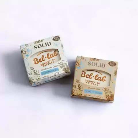 Producto - Shampoo Sólido Sin Sulfatos Ni Siliconas Sin Tacc Vegano Bel Lab 90Grs