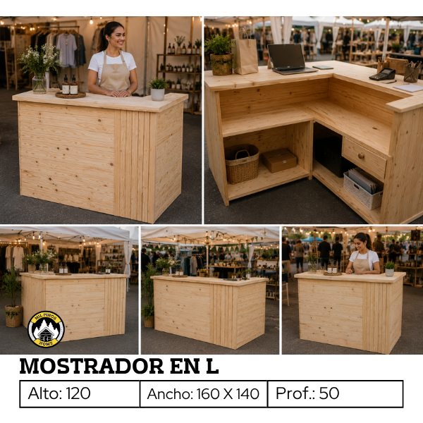 Producto - MOSTRADOR EN L - 4