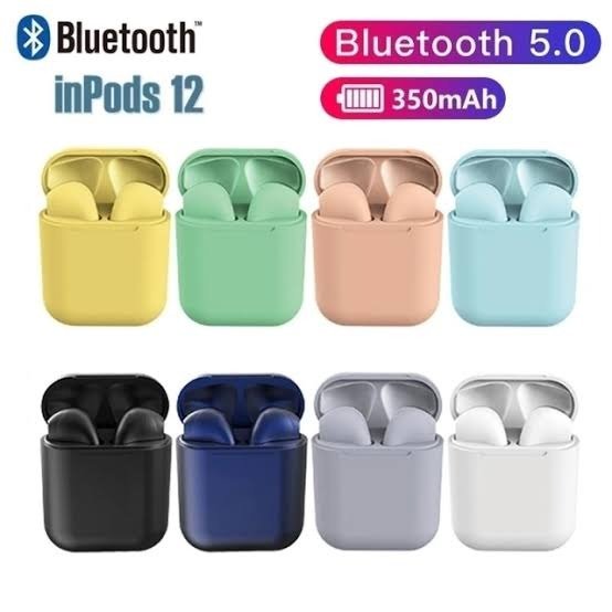 Producto - AURICULAR BLUETOOTH I12 TIPO APPLE