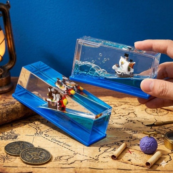 Producto - Barcos Sunny Grande y Merry con Liquido - One Piece (Ingrese para elegir modelo)