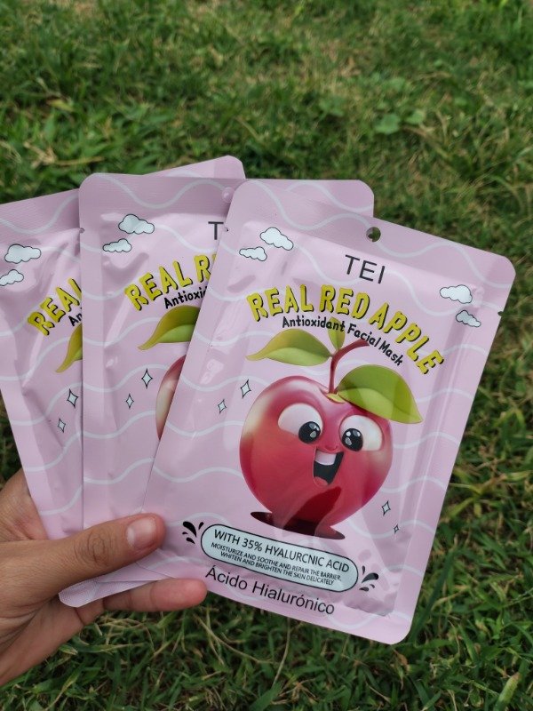 Producto - Mascarilla facial manzana