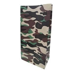 Producto - Bolsas de papel color camuflado x50