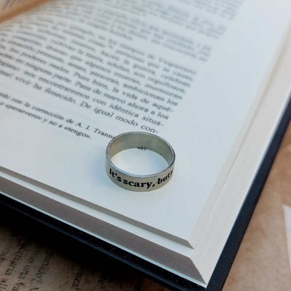 Producto - Anillo 'You are brave'