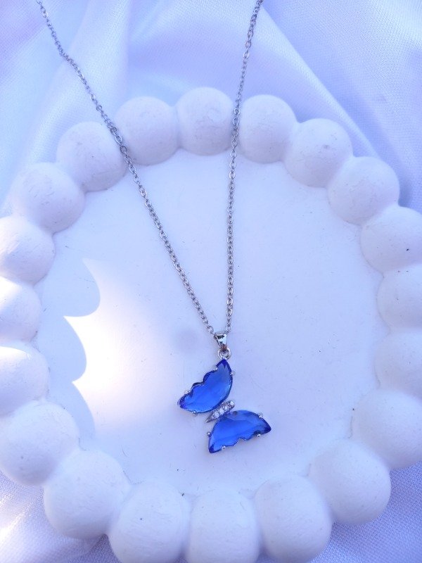 Producto - cadenita butterfly cristal (azul)