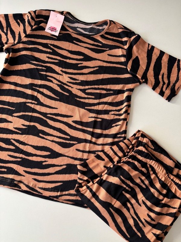 Producto - PIJAMA MANGAS CORTAS CEBRA - 2