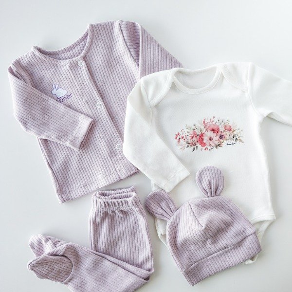 Producto - Conjunto + body Quimy (Lila)