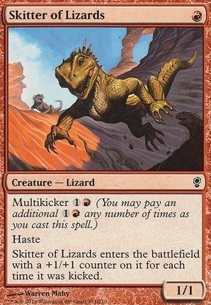 Producto - Skitter of Lizards  Magic: The Gathering Conspiracy
