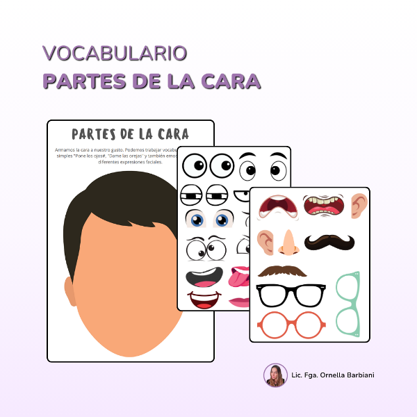 Producto - Partes de la cara