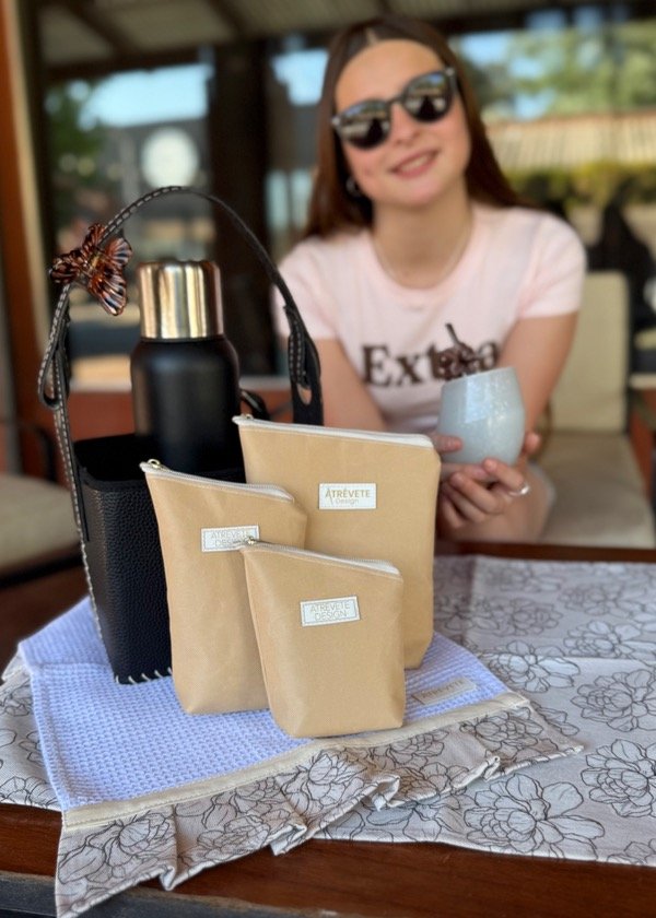 Producto - Yerbera xl + Yerbera y azucarera - Beige