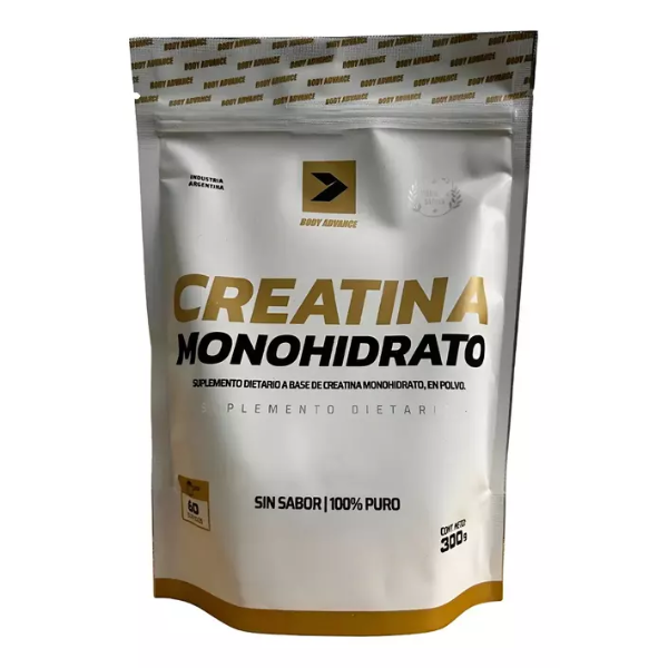 Producto - Creatina monohidrato 300gr 60 servicios BODY ADVANCE - 0