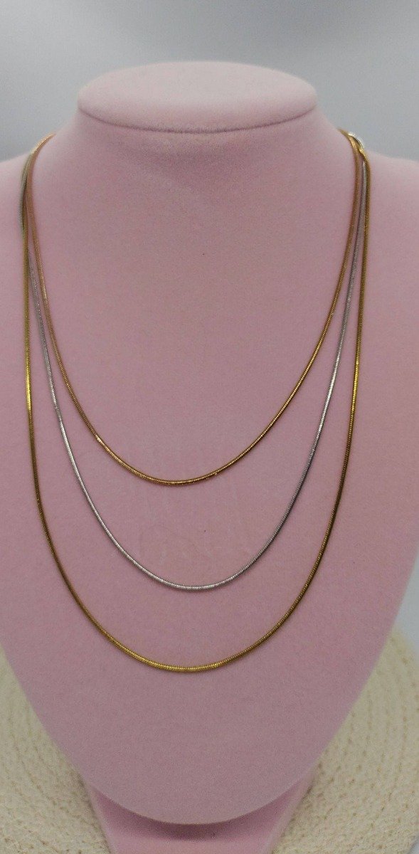 Producto - Cadena con plateado