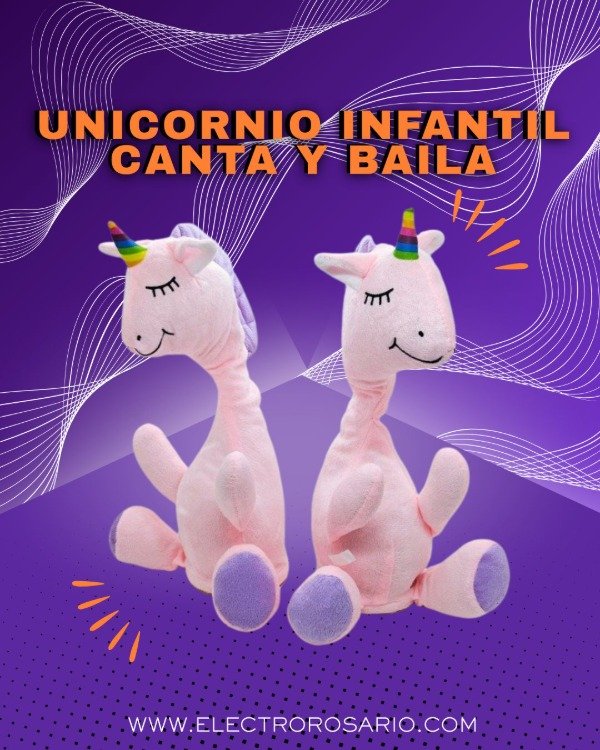 Producto - UNICORNIO INFANTIL CANTA Y BAILA