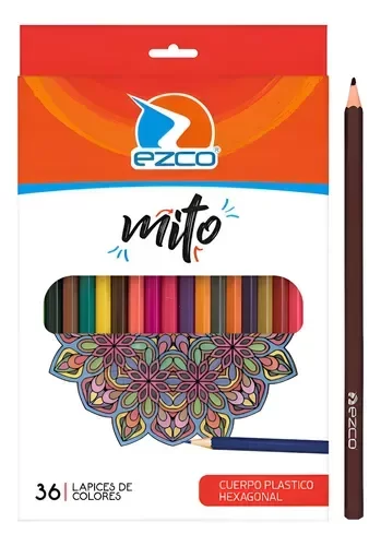 Producto - Lápices de color Ezco Mito x 36 u