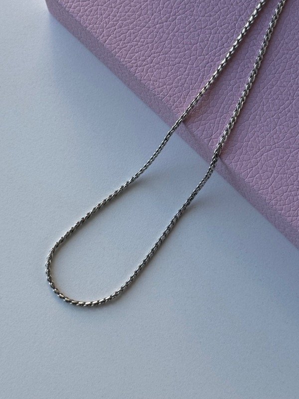 Producto - Cadena de plata 50cm C218
