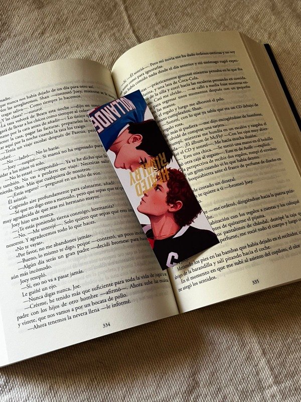 Producto - Marcapaginas Hated Rivalry (modelo N1)