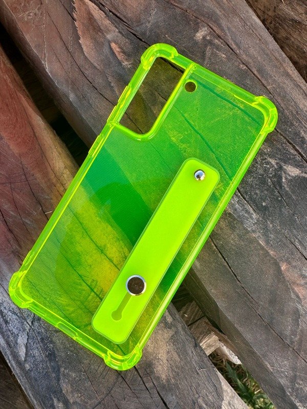Producto - Antishock con agarre AMARILLO FLUOR