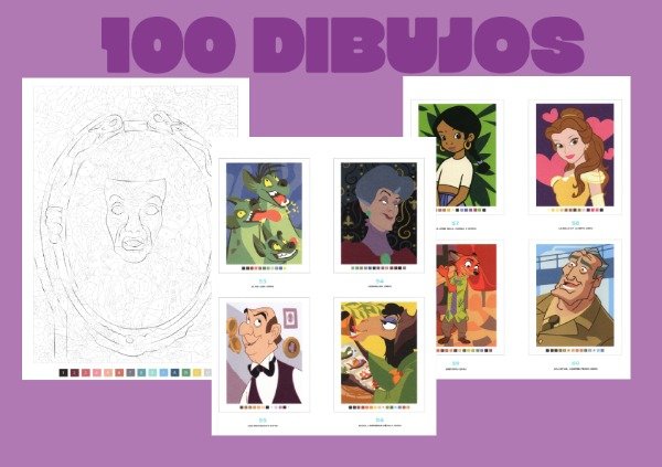 Producto - Libro para Colorear Heroes y Villanos - 1