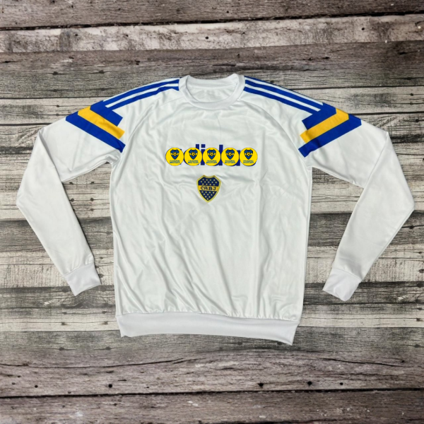 BUZO BLANCO ADIDAS