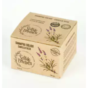 Producto - Shampoo sólido Cabello Seco - 100gr - SENTIDA BOTANICA