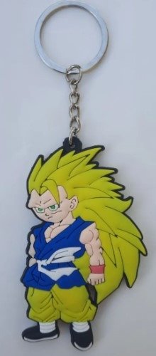 Producto - Llavero goma plana Gotenks Ssj 3