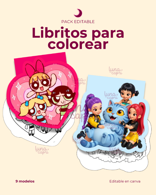 Producto - Libritos para colorear