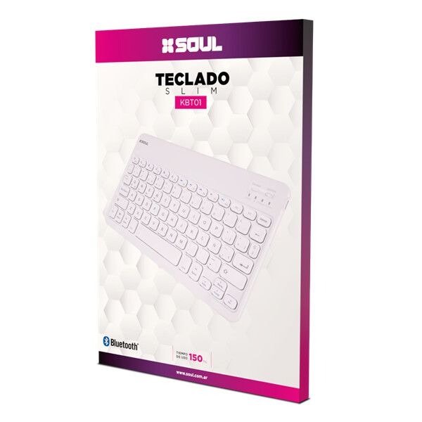 Producto - TECLADO SLIM KBT01 SOUL - 0