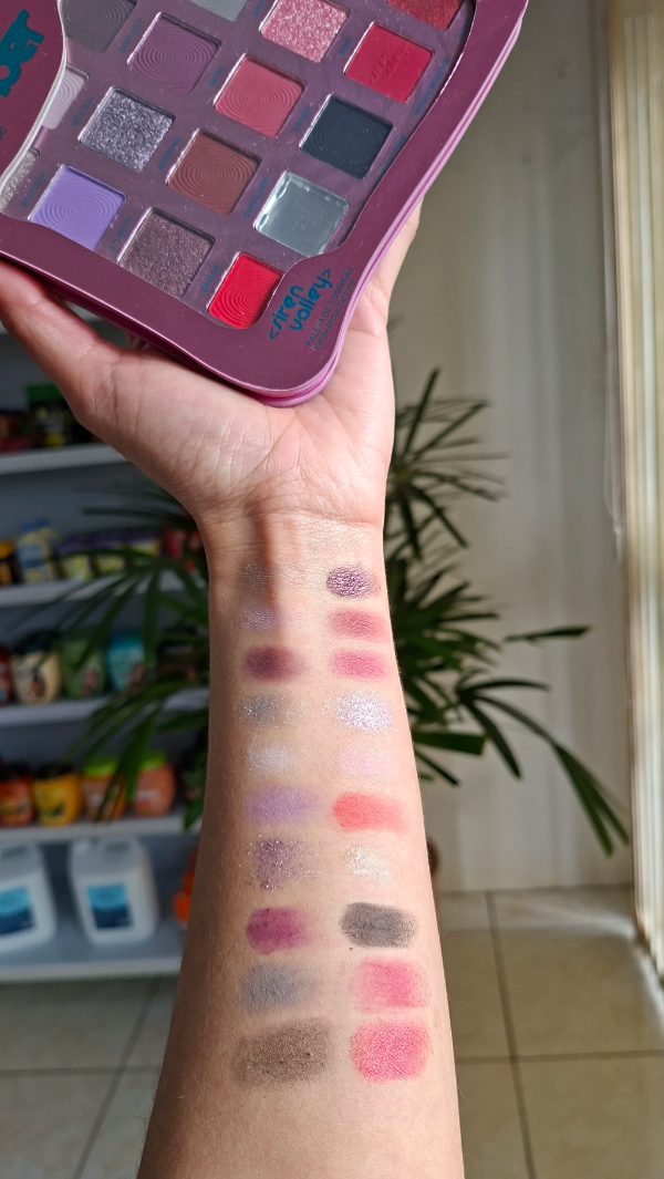 Producto - Siren Valley paleta de sombras Ruby - 2