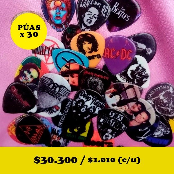 Producto - Púas x 30 unidades