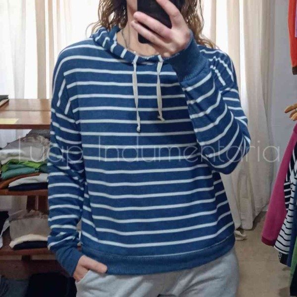 Producto - Hoodie Rufina azul