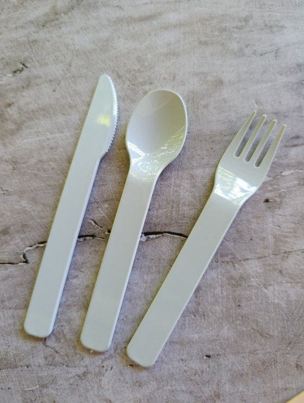 Producto - Cubiertos de polimero x3 - 4