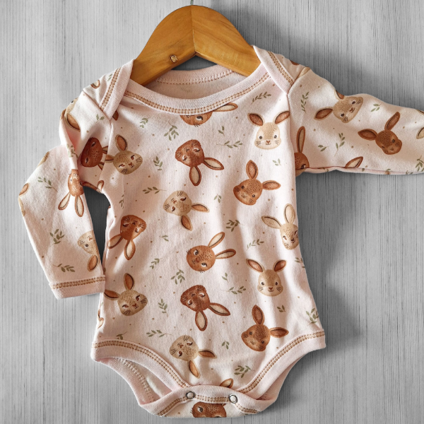 Producto - Body Rosa con Conejito ML