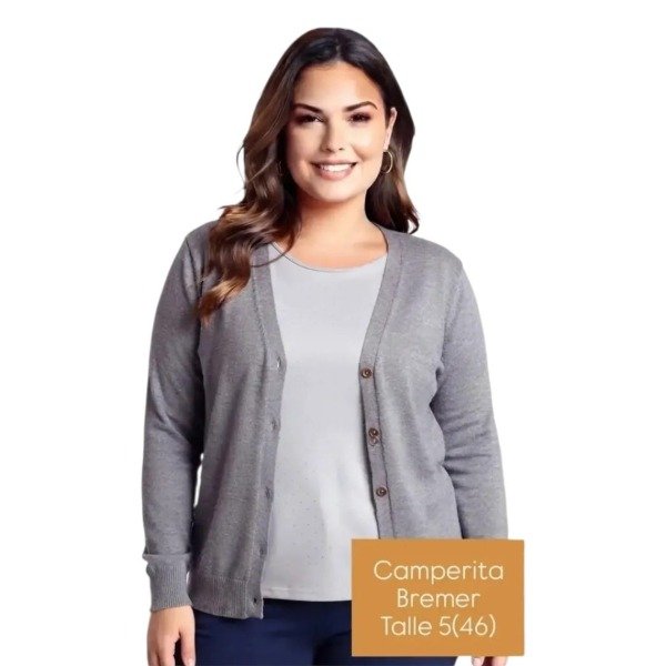 Producto - Campera Bremer Gris. Talle 42/46(4-5)