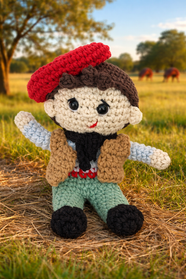 Producto - Amigurumi "Tremolencito" El Gauchito de Tremolen Kids