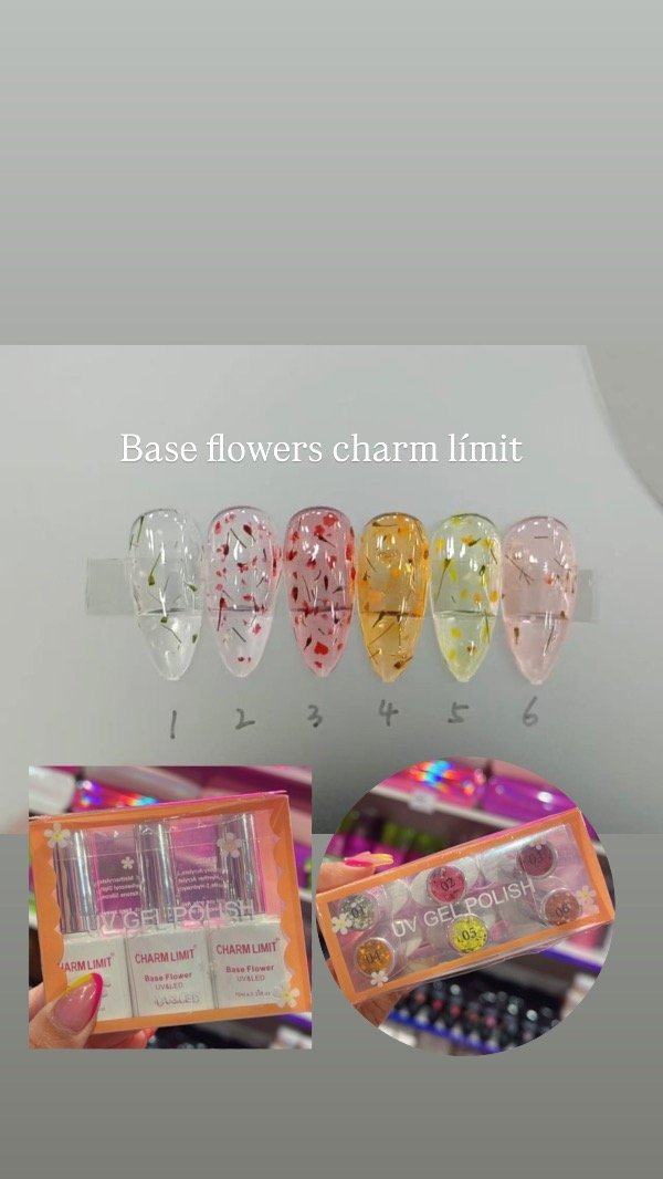 Producto - Base flowers charm limit