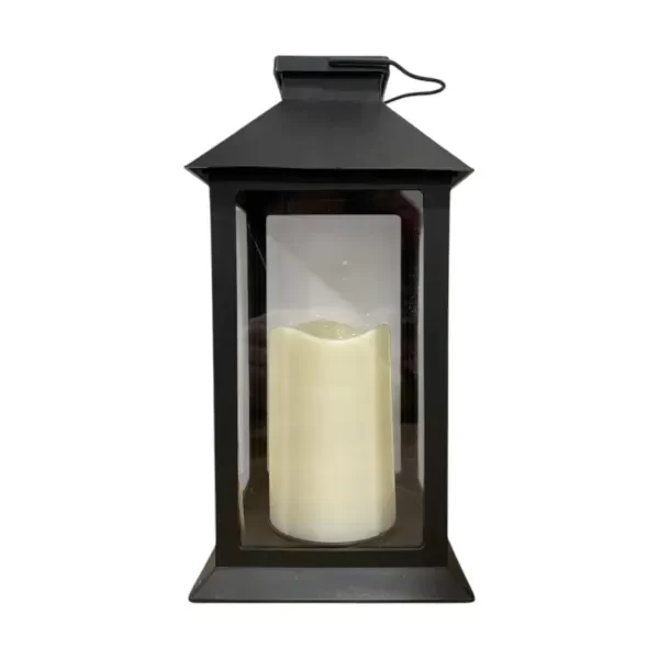Producto - Fanal con vela solar 28x14cm 858