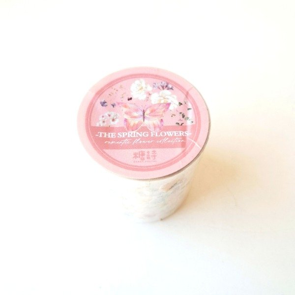 Producto - Cinta PET 40 mm - Romantic Flower Collection: The Spring Flowers