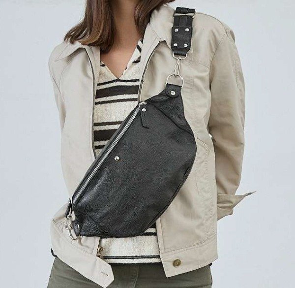 Producto - MAXI RIÑONERA NEGRA