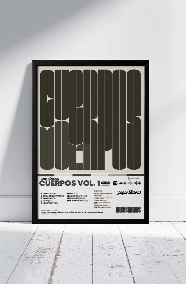 Producto - Cuadro BABASÓNICOS - Cuerpos Vol.1 2025