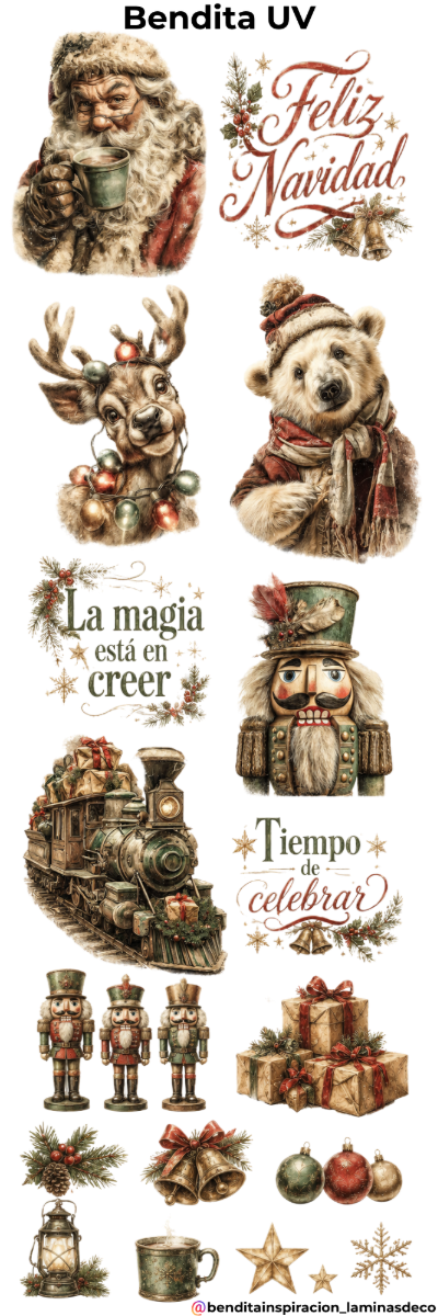 Producto - Bendita UV Navidad Vintage