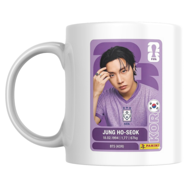 Producto - Taza - Figurita mundial 2026 Jung Ho seok (BTS) - 0