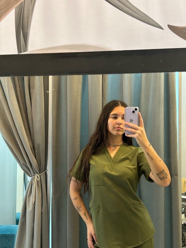 Producto - AMBO SELVA SPANDEX (Verde Musgo) - 4