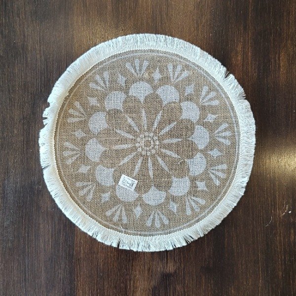 Producto - Individual mandala de yute
