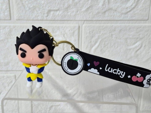 Producto - Llavero Vegeta chibi Dragon Ball Goma 3D