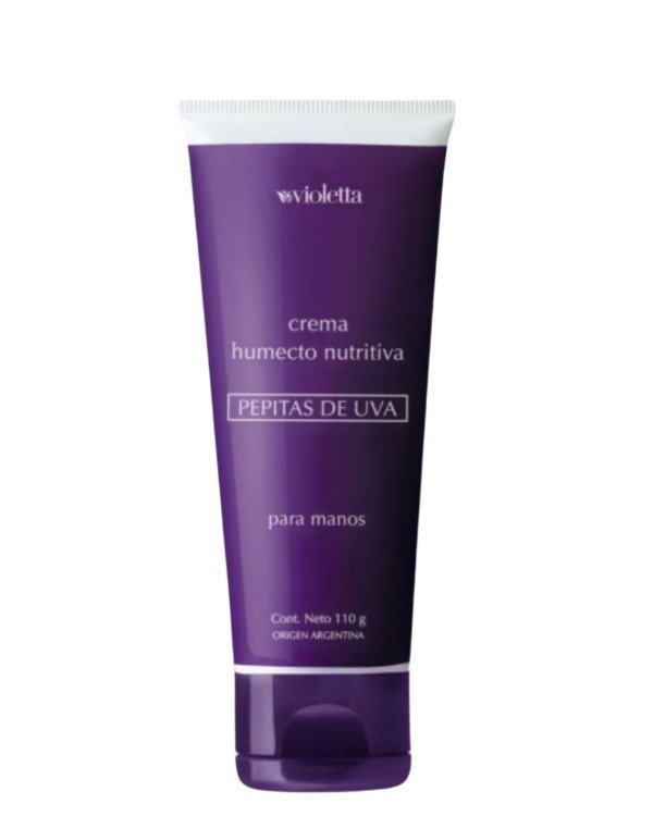 Producto - Violetta crema pepitas de uva para manos 110g