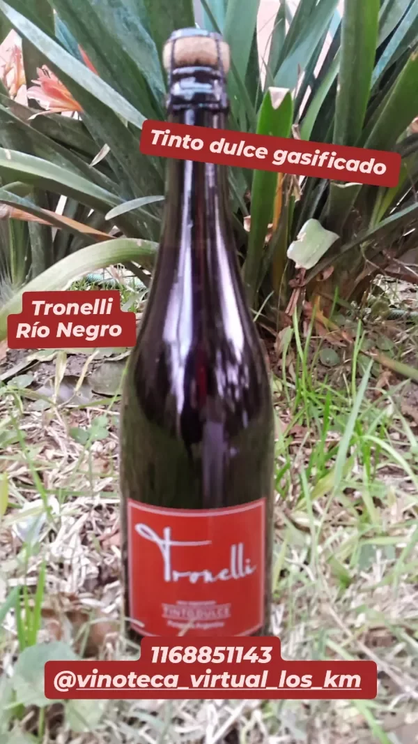 Producto - Tronelli Espumante de vino tinto dulce -Río Negro-