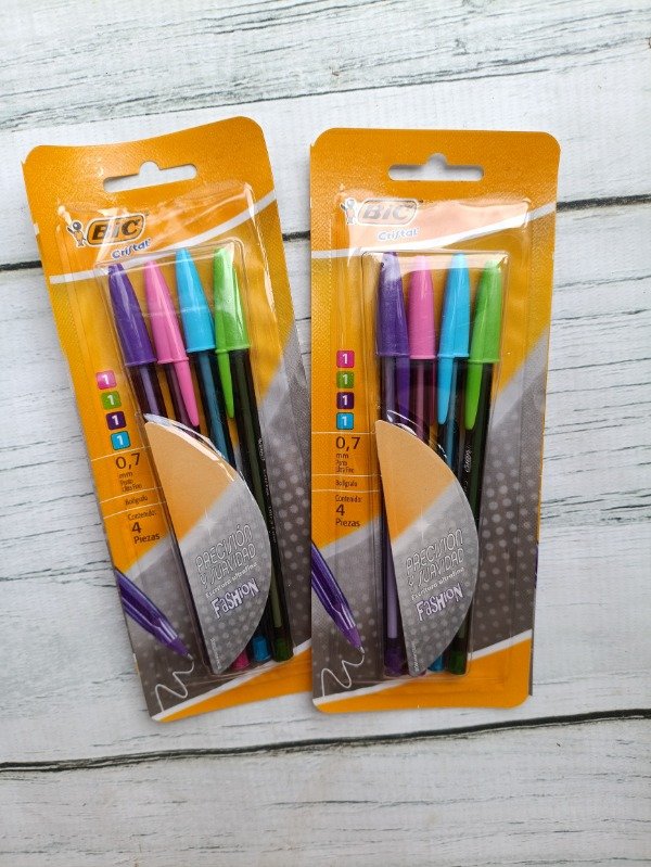 Producto - Birome Bic Ultra Fina x4