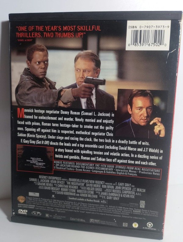 Producto - The negotiator (1998) - DVD - Region U.S.A - 1