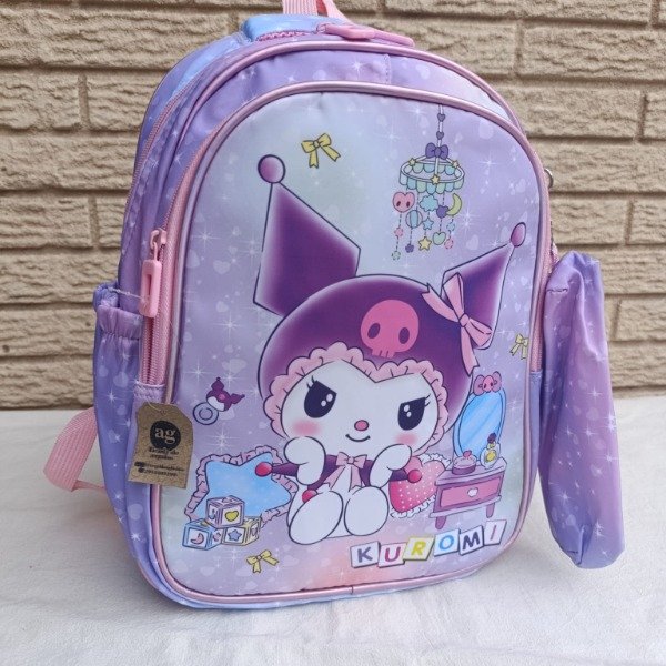 Producto - Kuromi lila mochila escolar