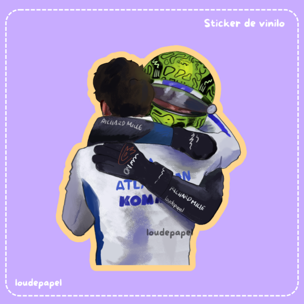 Producto - Carlando WDC - Sticker de vinilo
