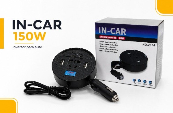 Producto - CARGADOR AUTO 1500W (ZAPATILLA) - 0